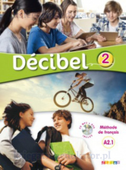 Decibel 2 A2.1 podręcznik + Cd audio + DVD