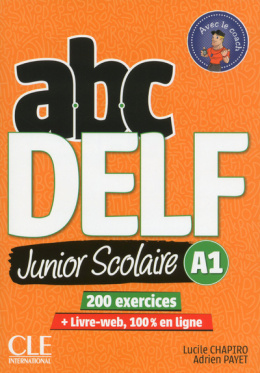 Abc delf junior scolaire A1 + Dvd + rozwiązania + wersja online