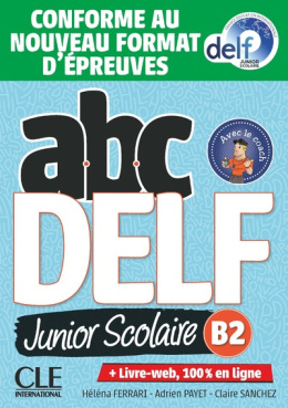 Abc Delf Junior scolaire B2 + Dvd + rozwiązania + wersja online 2021 nowa formuła egzaminu