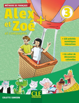 Alex et Zoe + 3 podręcznik + cd mp3
