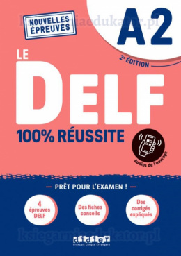 DELF A2 100% reussite 2021 podręcznik + Onprint