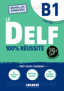 DELF B1 100% reussite 2021 podręcznik + Onprint