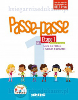 Passe passe 1 Etape 1 A1.1 podręcznik+ćwiczenia
