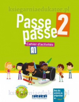 Passe passe 2 A1 zeszyt ćwiczeń + cd audio