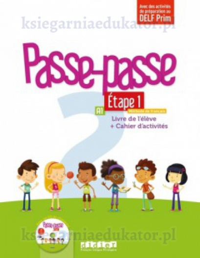 Passe passe 2 Etape 1 A1 podręcznik+ćwiczenia