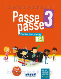 Passe passe 3 A2.1 zeszyt ćwiczeń + cd audio