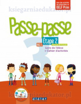 Passe passe 3 Etape 2 A2.1 podręcznik+ćwiczenia