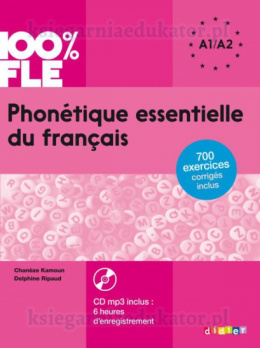 Phonetique essentielle du francais A1 A2 + cd audio