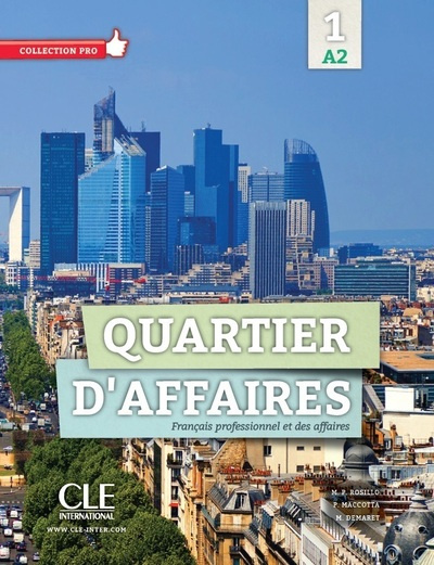 Quartier d'affaires A2 podręcznik + dvd rom