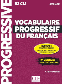 Vocabulaire progressif du francais niveau avance + CD audio B2 C1.1 3 wydanie