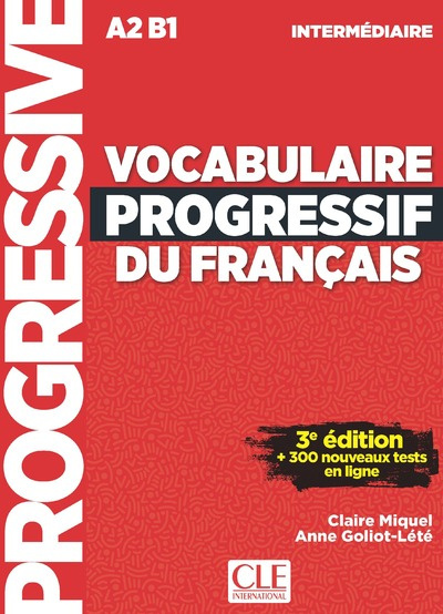 Vocabulaire progressif du francais niveau intermediaire + CD audio A2 B1 3 wydanie