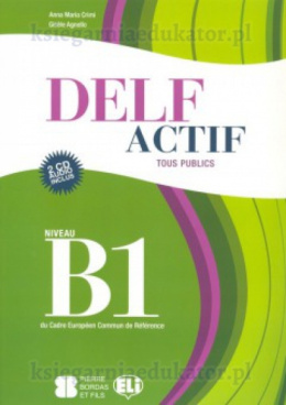 DELF actif tous publics B1 + 2 CD audio