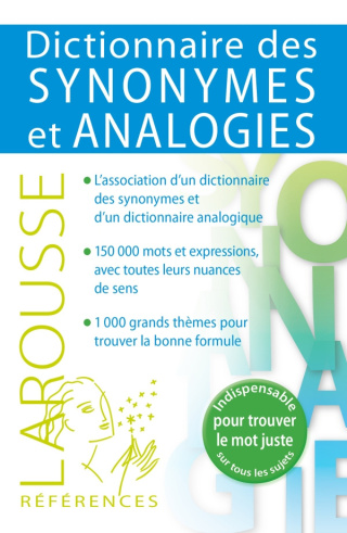 Dictionnaire des synonymes et analogies