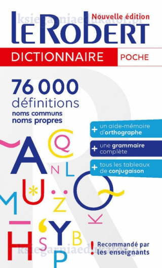 Dictionnaire le Robert poche