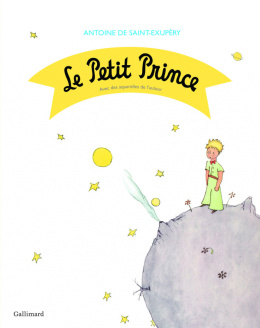 Petit prince avec des aquarelles Carton