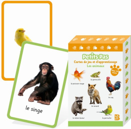 Cartes de jeu et d'apprentissage Les animaux