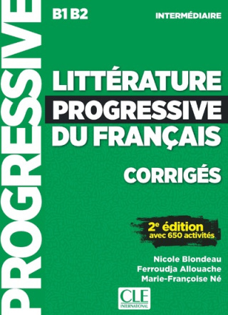 Litterature progressive niveau intermediaire + CD audio avec 650 activites - 2 wydanie rozwiązania do ćwiczeń