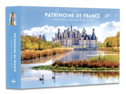 Patrimoine de France L'agenda-calendrier 2024 Kalendarz 2024 Dziedzictwo Francji