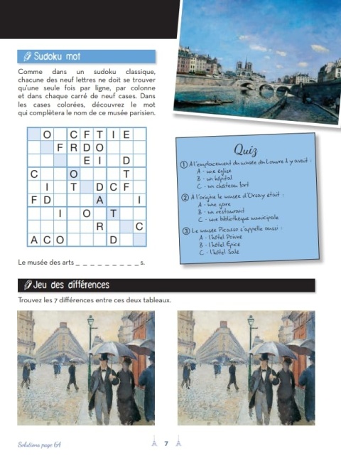 200 jeux spécial Paris Connaissez-vous bien Paris ?