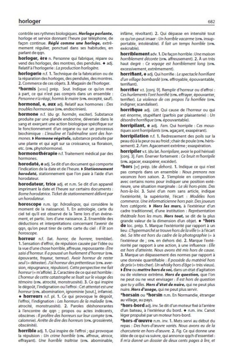 Dictionnaire Larousse Poche 2026