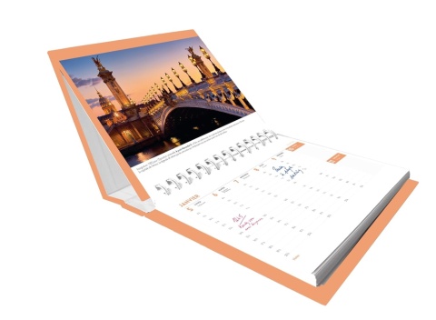 Patrimoine de France L'agenda-calendrier 2026 Kalendarz 2026 Dziedzictwo Francji