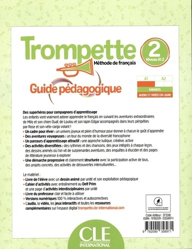 Trompette 2 A1.2 przewodnik dla nauczyciela