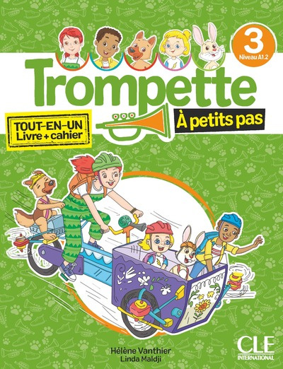 Trompette à petits pas 3 A1.2 podręcznik + zeszyt ćwiczeń