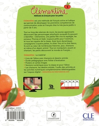 Clémentine 1 A1.1 podręcznik + audio online