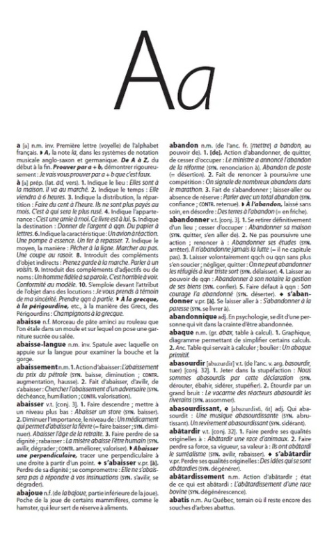 Dictionnaire Larousse Maxipoche 2027