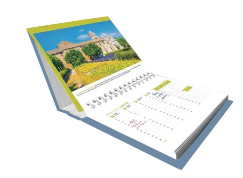 Patrimoine de France L'agenda-calendrier 2027 Kalendarz 2027 Dziedzictwo Francji