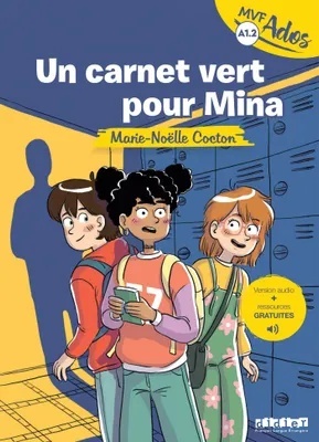 Un carnet vert pour Mina A1.2 + audio online